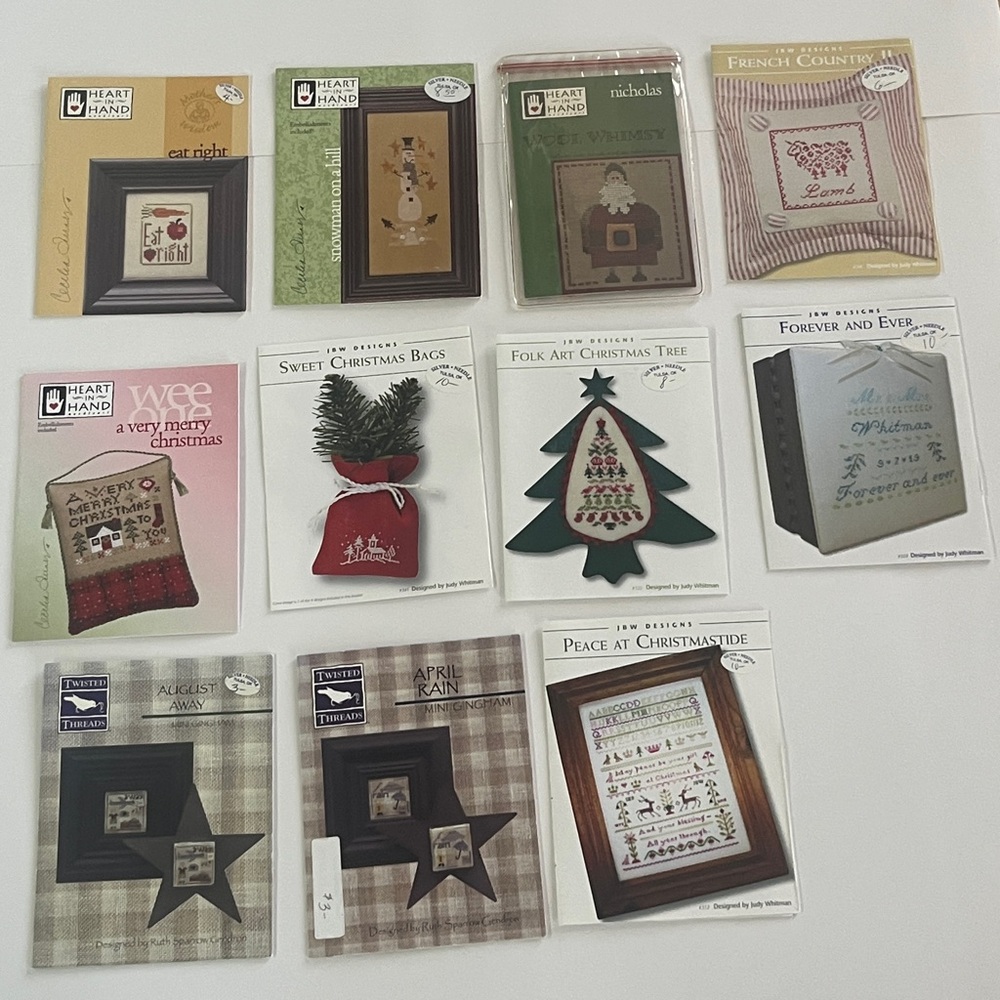 Heart in Hand & JBW Cross Stitch Charts